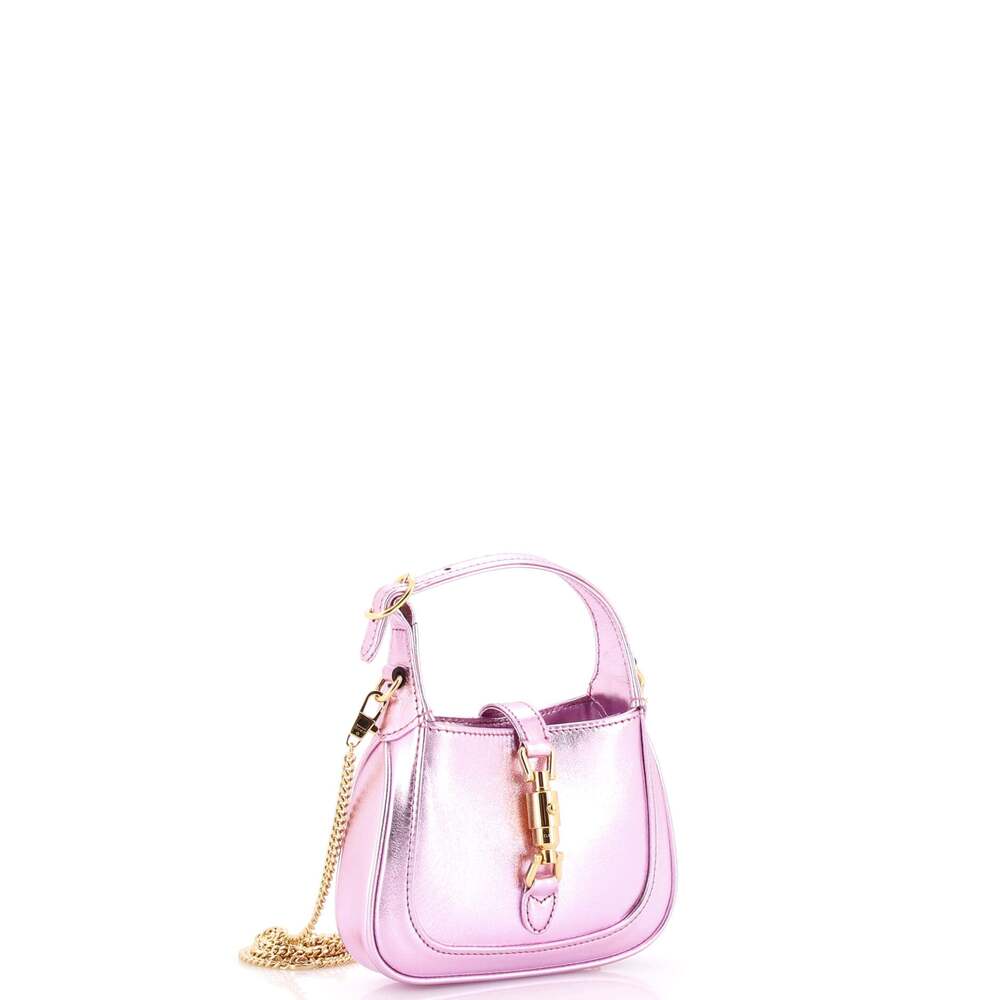 Gucci Jackie Chain Hobo Leather Super #254207G14B - Picture 2 of 7